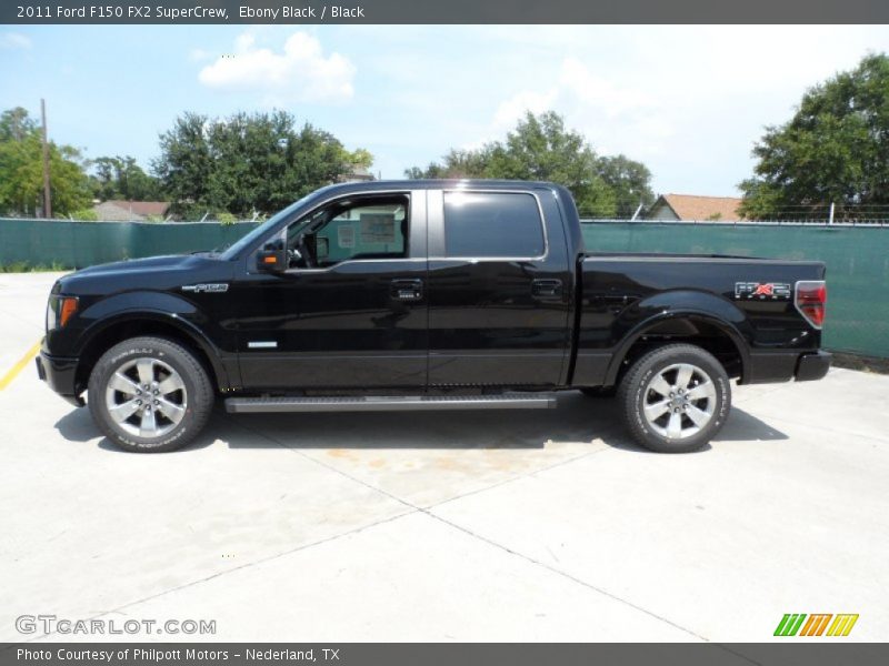 Ebony Black / Black 2011 Ford F150 FX2 SuperCrew