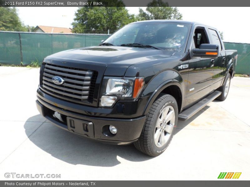 Ebony Black / Black 2011 Ford F150 FX2 SuperCrew