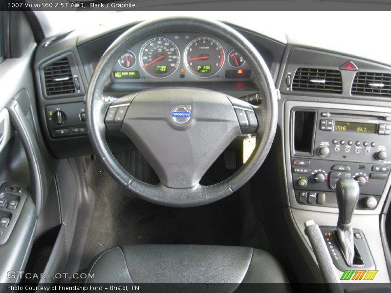 Dashboard of 2007 S60 2.5T AWD