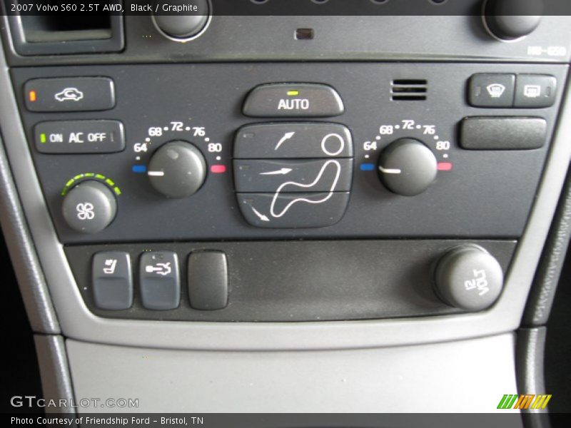 Black / Graphite 2007 Volvo S60 2.5T AWD