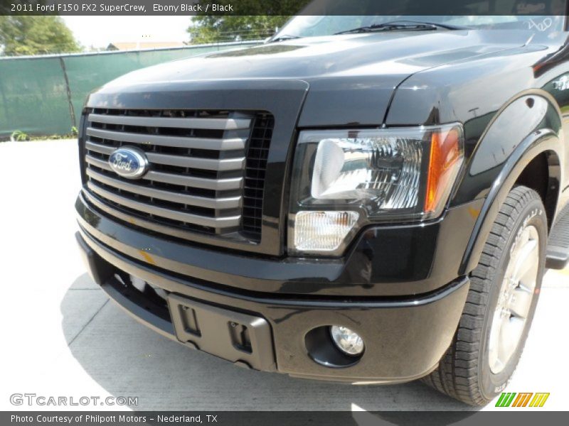 Ebony Black / Black 2011 Ford F150 FX2 SuperCrew