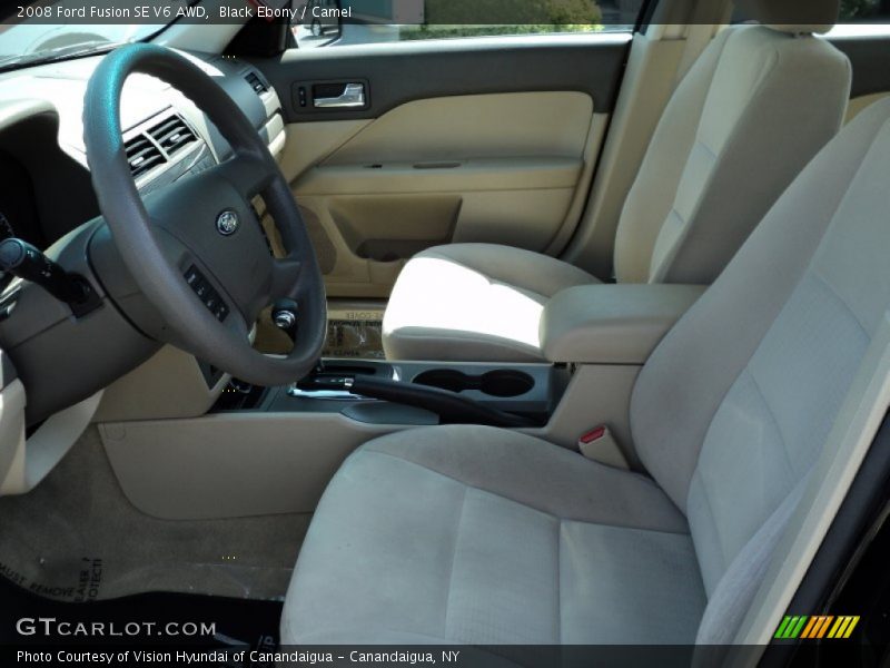  2008 Fusion SE V6 AWD Camel Interior