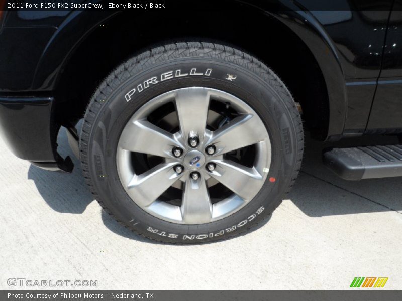 Ebony Black / Black 2011 Ford F150 FX2 SuperCrew