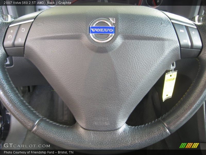 Black / Graphite 2007 Volvo S60 2.5T AWD