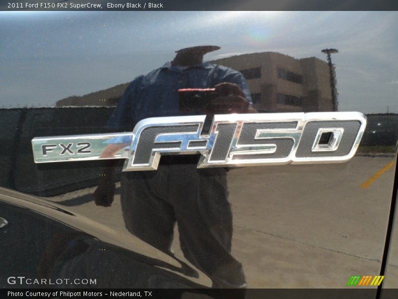 Ebony Black / Black 2011 Ford F150 FX2 SuperCrew