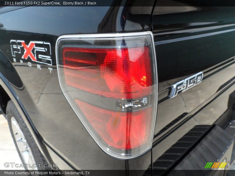 Ebony Black / Black 2011 Ford F150 FX2 SuperCrew