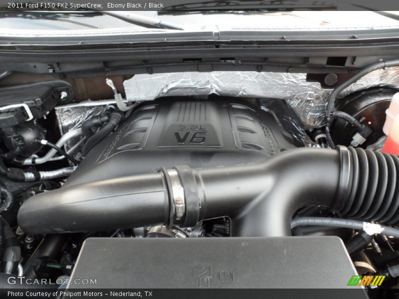 Ebony Black / Black 2011 Ford F150 FX2 SuperCrew