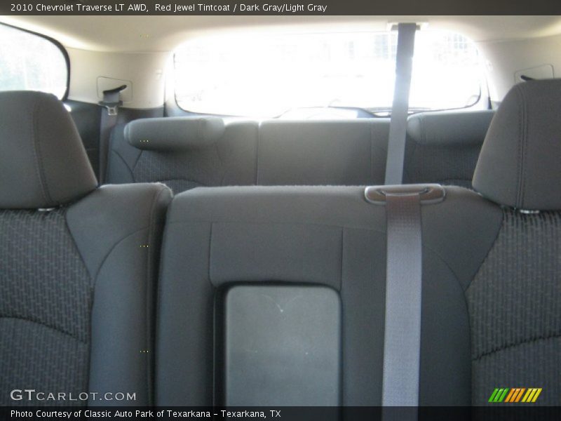 Red Jewel Tintcoat / Dark Gray/Light Gray 2010 Chevrolet Traverse LT AWD