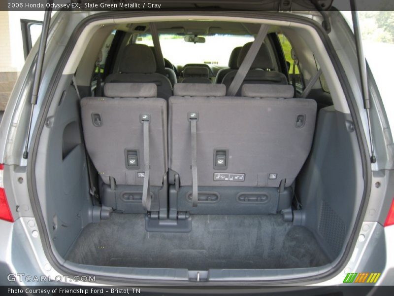 Slate Green Metallic / Gray 2006 Honda Odyssey EX