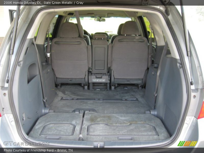 Slate Green Metallic / Gray 2006 Honda Odyssey EX