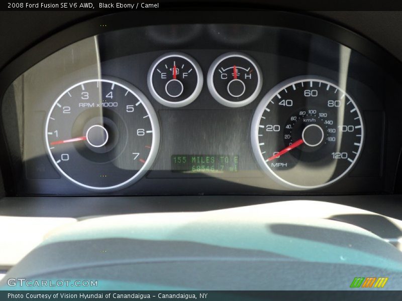  2008 Fusion SE V6 AWD SE V6 AWD Gauges