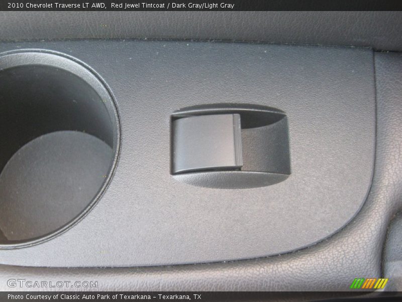 Red Jewel Tintcoat / Dark Gray/Light Gray 2010 Chevrolet Traverse LT AWD