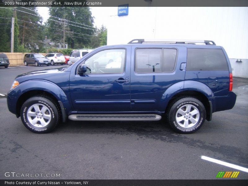 Navy Blue / Graphite 2009 Nissan Pathfinder SE 4x4