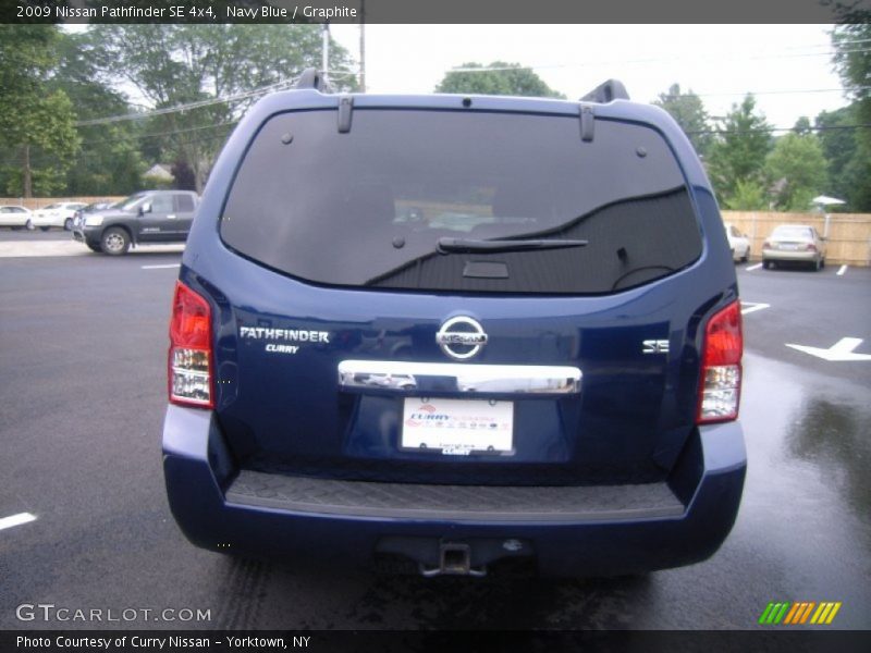 Navy Blue / Graphite 2009 Nissan Pathfinder SE 4x4