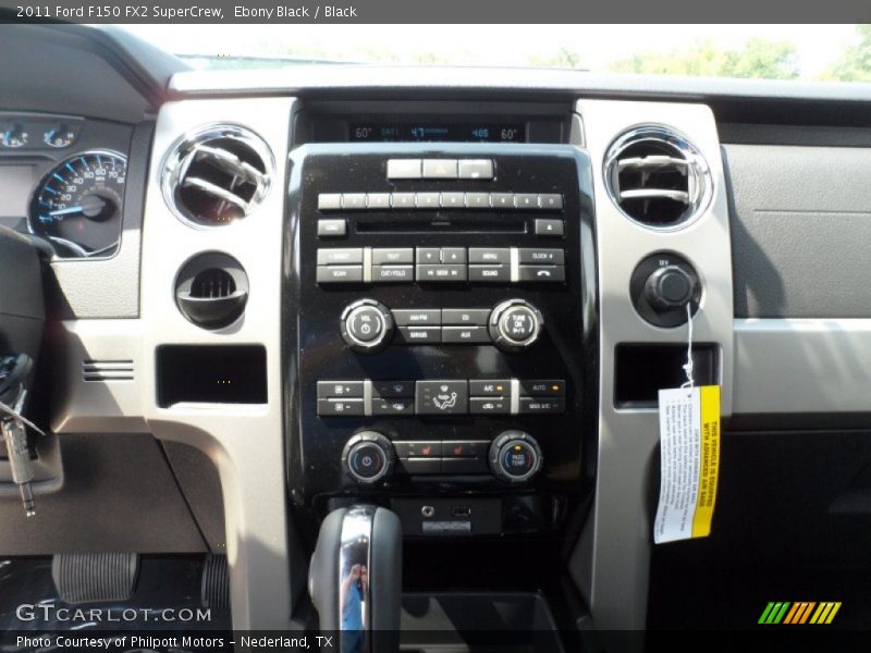 Ebony Black / Black 2011 Ford F150 FX2 SuperCrew