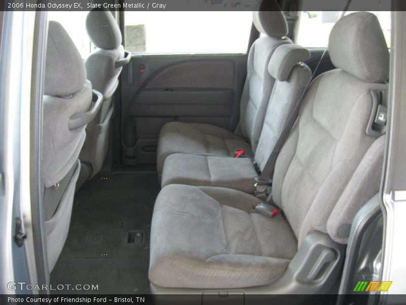 Slate Green Metallic / Gray 2006 Honda Odyssey EX