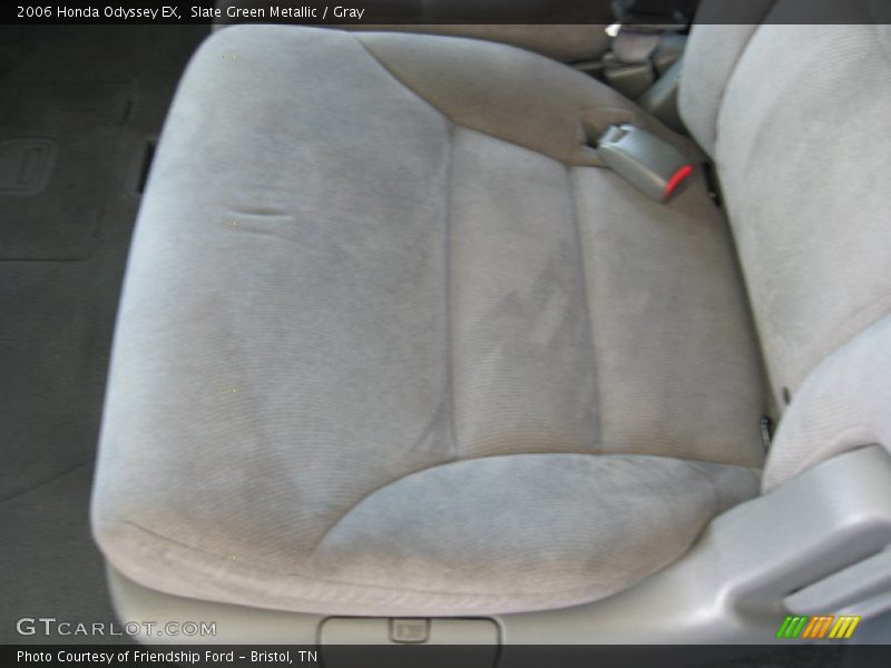 Slate Green Metallic / Gray 2006 Honda Odyssey EX