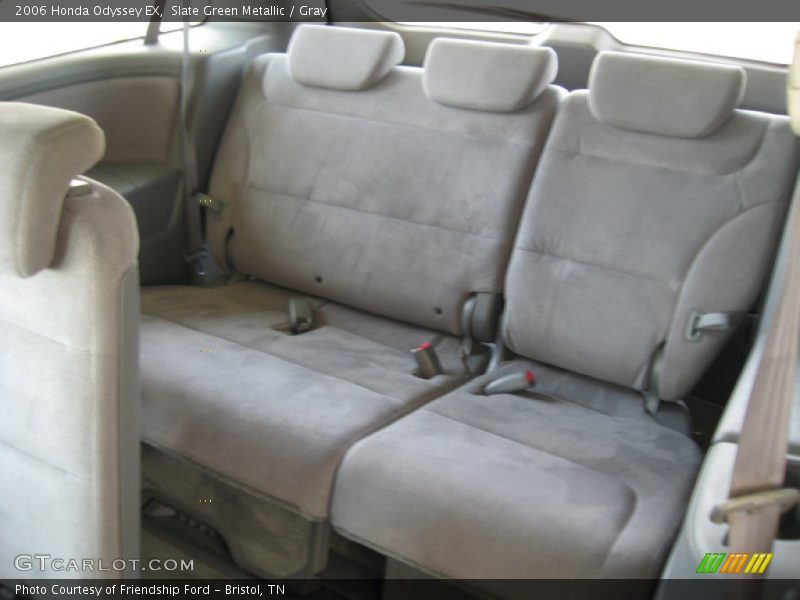 Slate Green Metallic / Gray 2006 Honda Odyssey EX