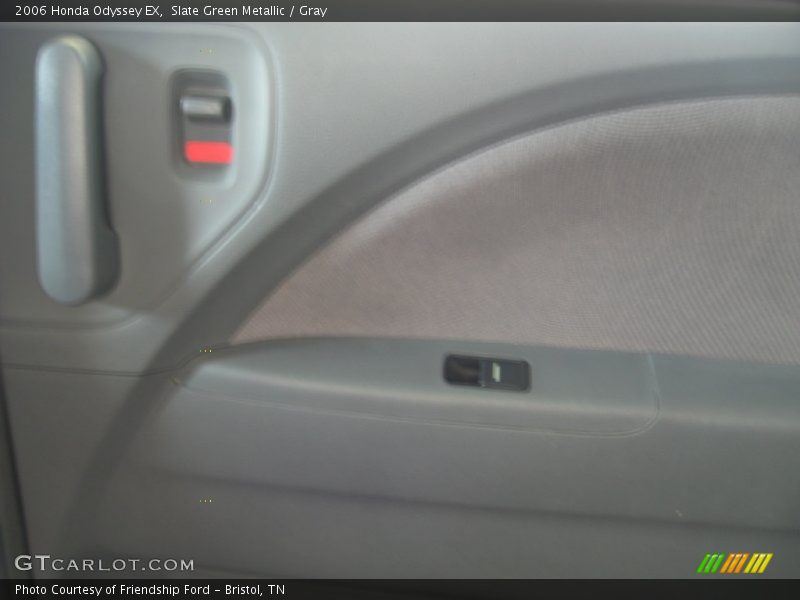 Slate Green Metallic / Gray 2006 Honda Odyssey EX