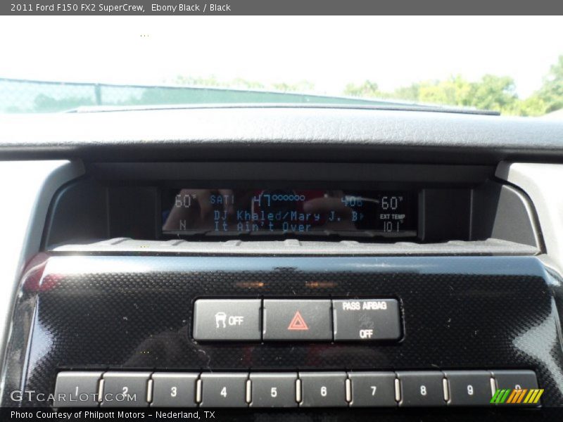 Ebony Black / Black 2011 Ford F150 FX2 SuperCrew