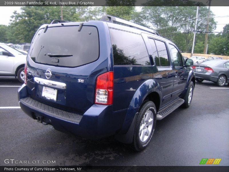 Navy Blue / Graphite 2009 Nissan Pathfinder SE 4x4