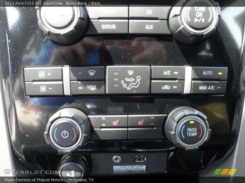 Ebony Black / Black 2011 Ford F150 FX2 SuperCrew