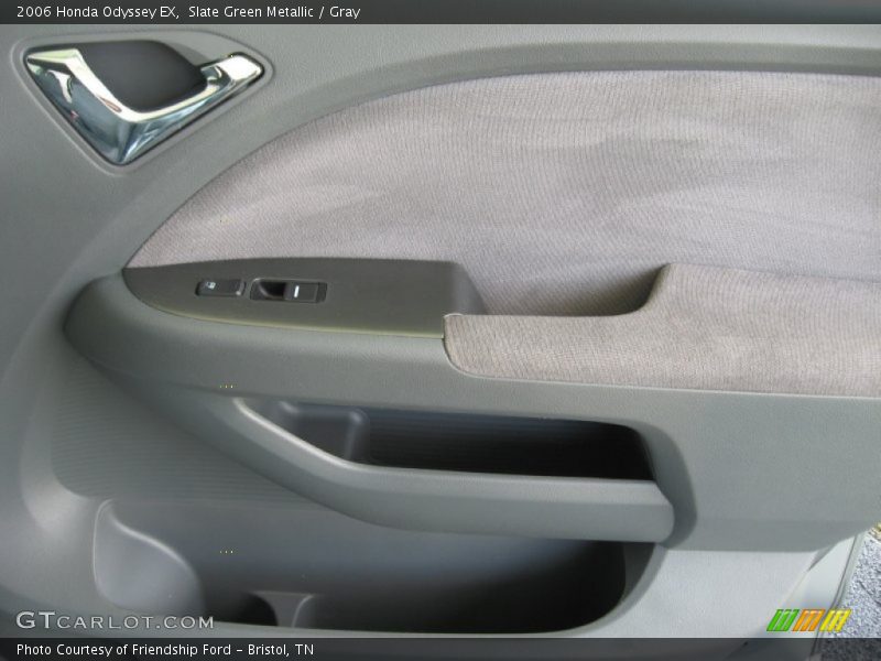 Slate Green Metallic / Gray 2006 Honda Odyssey EX