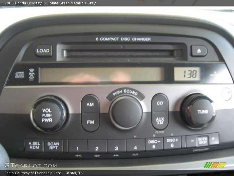 Slate Green Metallic / Gray 2006 Honda Odyssey EX
