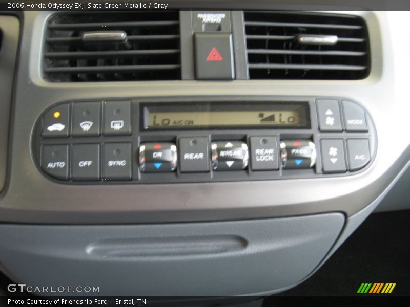Slate Green Metallic / Gray 2006 Honda Odyssey EX
