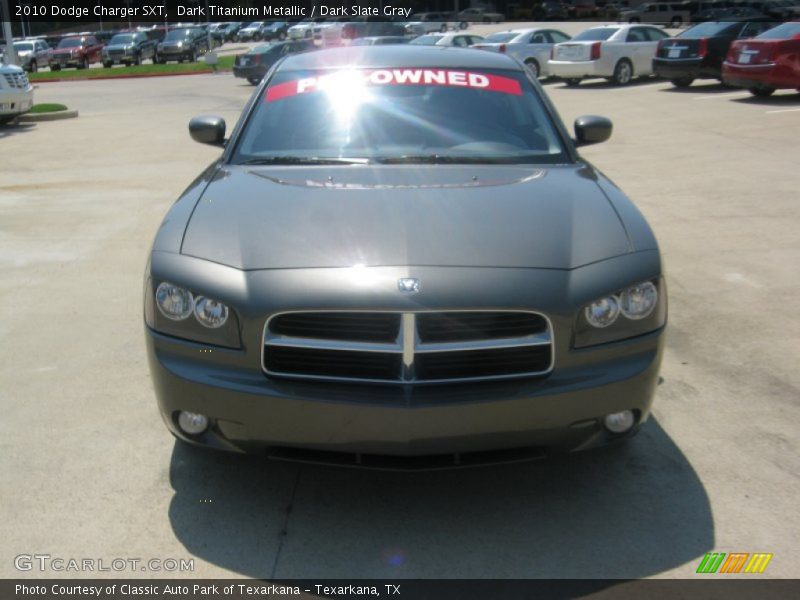 Dark Titanium Metallic / Dark Slate Gray 2010 Dodge Charger SXT