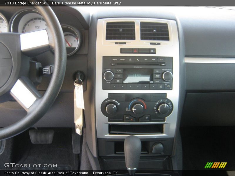 Dark Titanium Metallic / Dark Slate Gray 2010 Dodge Charger SXT