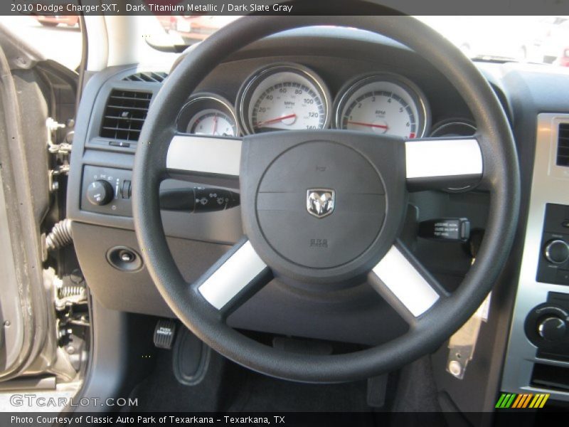 Dark Titanium Metallic / Dark Slate Gray 2010 Dodge Charger SXT