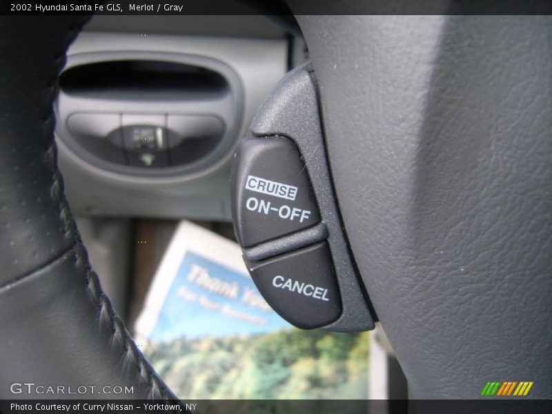Controls of 2002 Santa Fe GLS