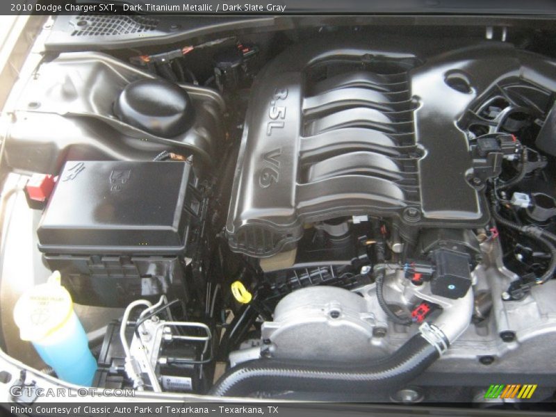 Dark Titanium Metallic / Dark Slate Gray 2010 Dodge Charger SXT