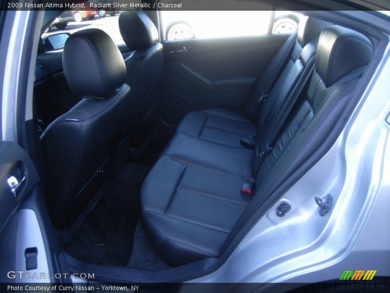Radiant Silver Metallic / Charcoal 2009 Nissan Altima Hybrid