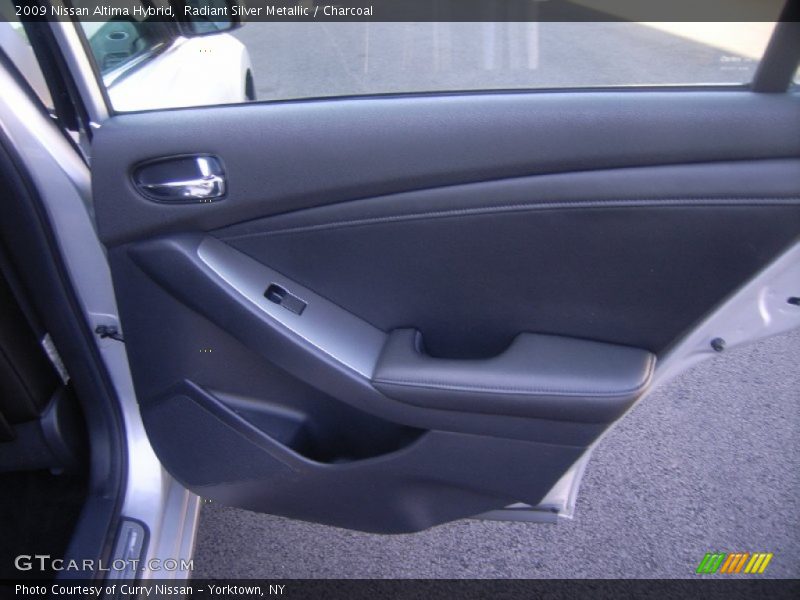 Radiant Silver Metallic / Charcoal 2009 Nissan Altima Hybrid