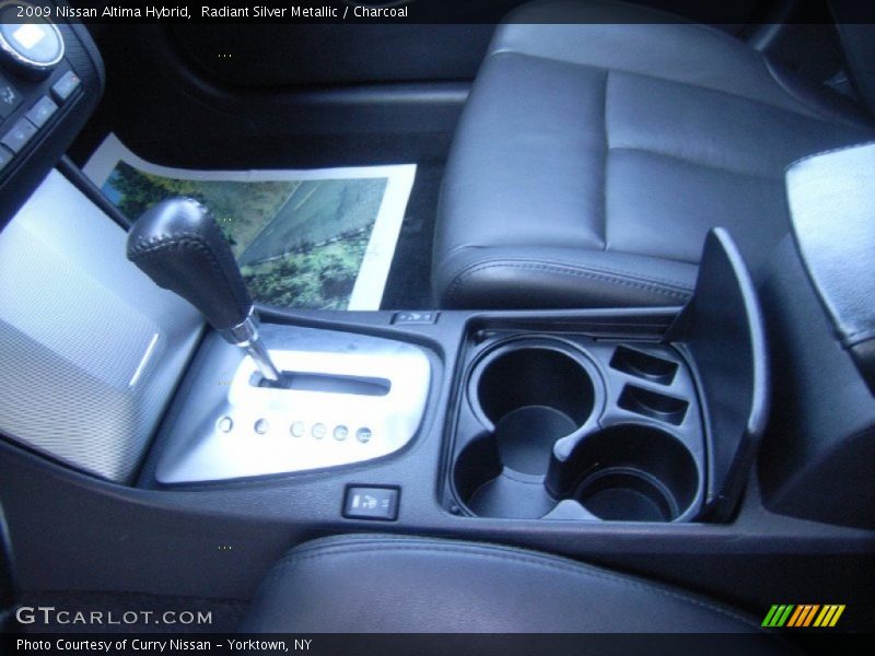 Radiant Silver Metallic / Charcoal 2009 Nissan Altima Hybrid