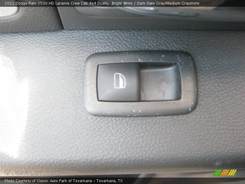 Bright White / Dark Slate Gray/Medium Graystone 2011 Dodge Ram 3500 HD Laramie Crew Cab 4x4 Dually