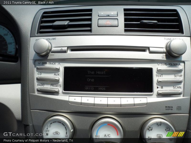 Black / Ash 2011 Toyota Camry SE