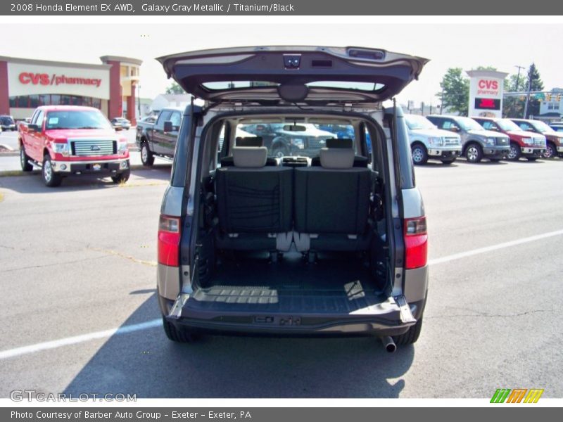 Galaxy Gray Metallic / Titanium/Black 2008 Honda Element EX AWD