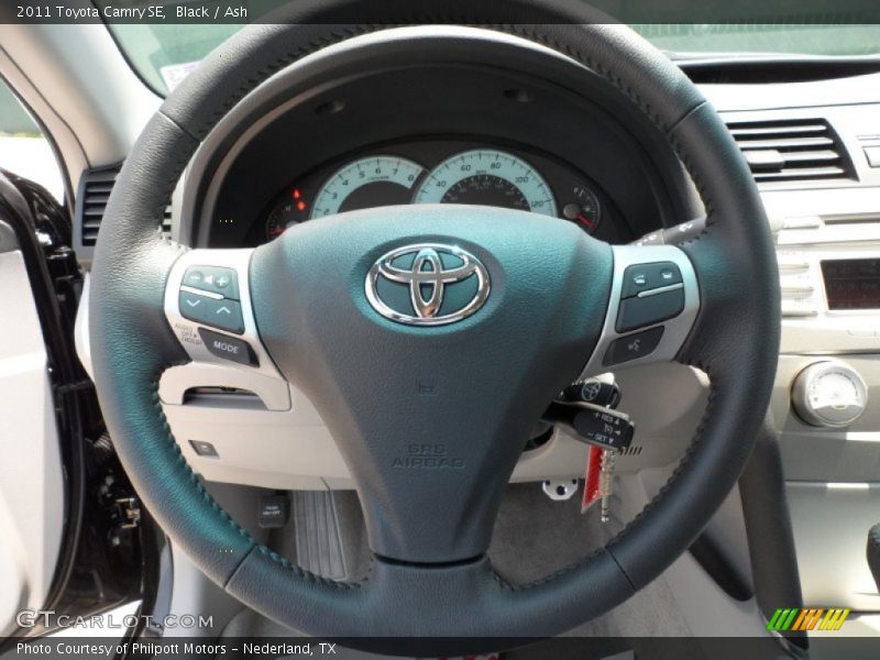 Black / Ash 2011 Toyota Camry SE