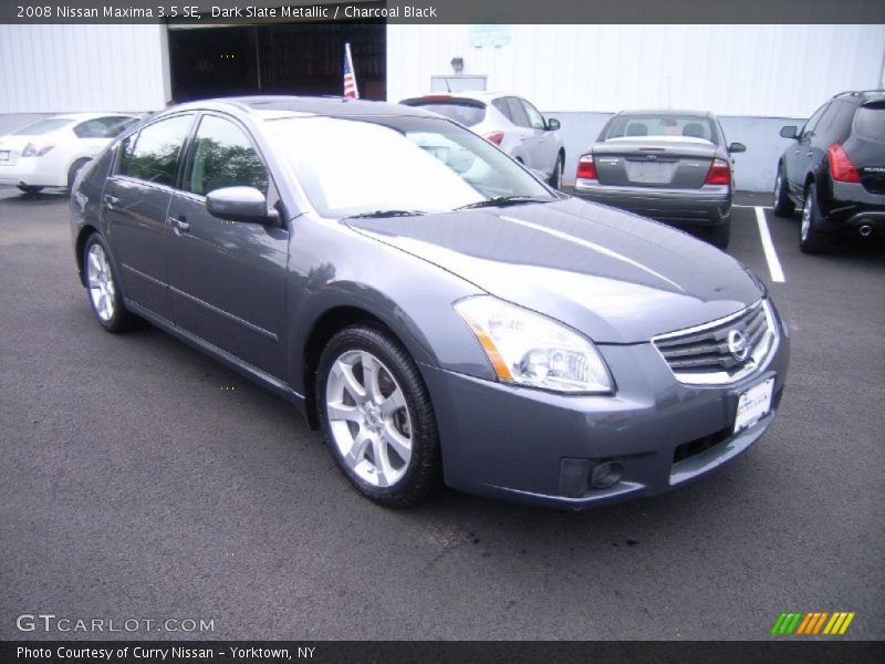 Dark Slate Metallic / Charcoal Black 2008 Nissan Maxima 3.5 SE