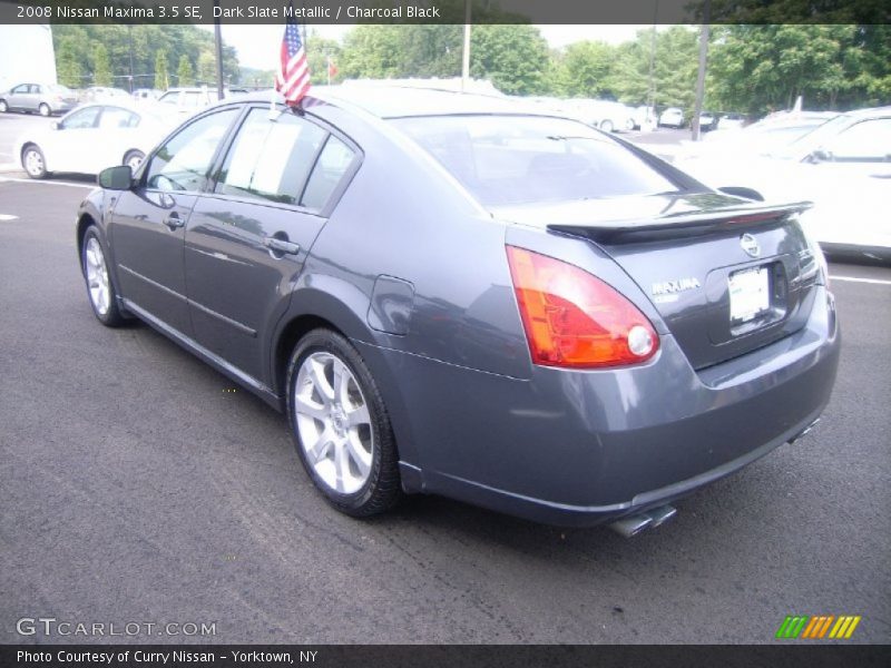 Dark Slate Metallic / Charcoal Black 2008 Nissan Maxima 3.5 SE