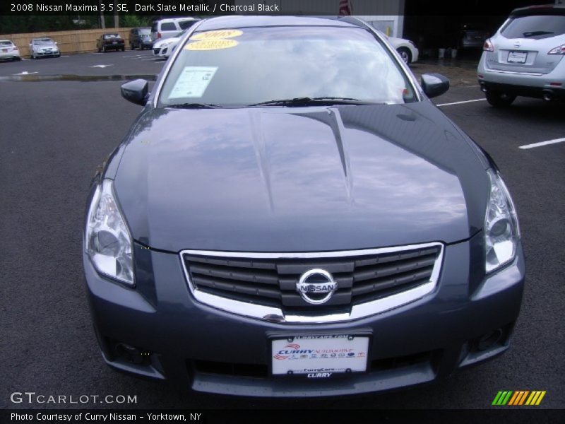 Dark Slate Metallic / Charcoal Black 2008 Nissan Maxima 3.5 SE