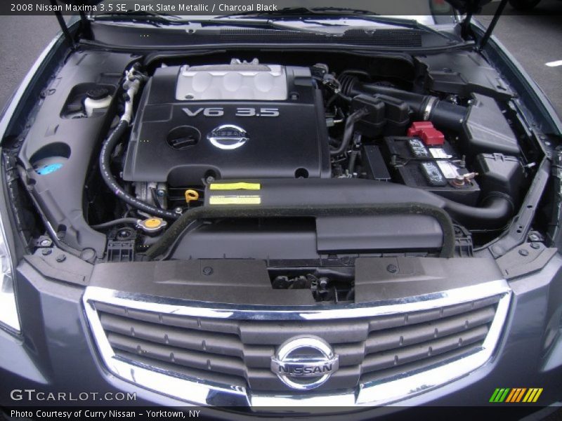 Dark Slate Metallic / Charcoal Black 2008 Nissan Maxima 3.5 SE