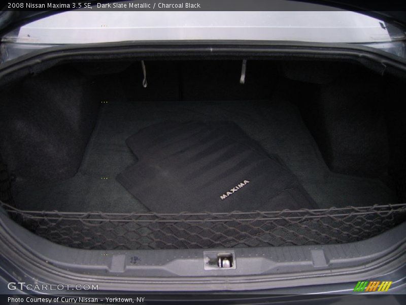 Dark Slate Metallic / Charcoal Black 2008 Nissan Maxima 3.5 SE