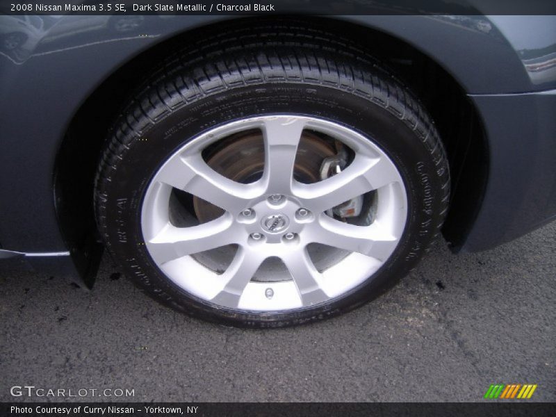 Dark Slate Metallic / Charcoal Black 2008 Nissan Maxima 3.5 SE