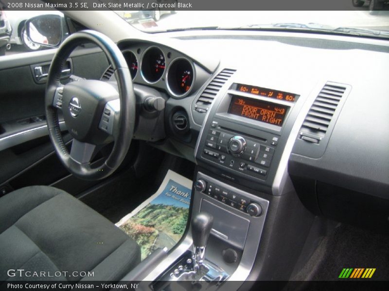 Dark Slate Metallic / Charcoal Black 2008 Nissan Maxima 3.5 SE