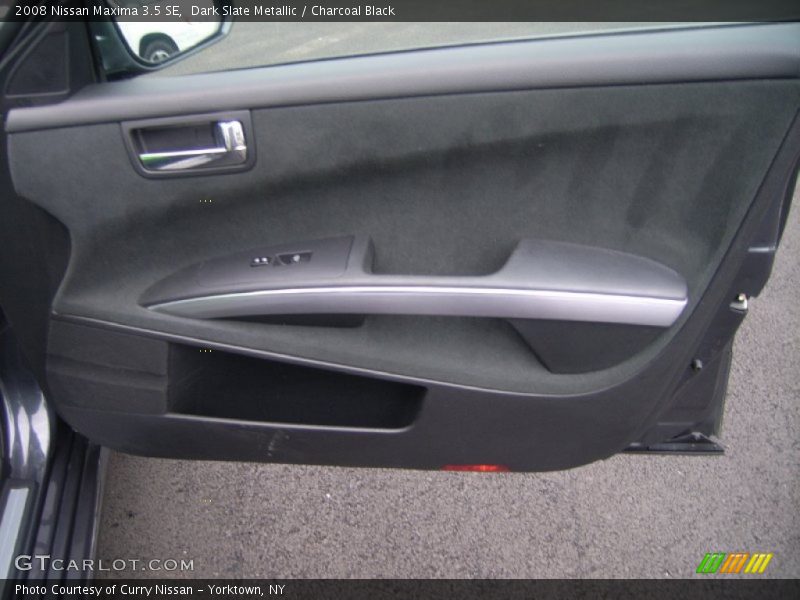 Dark Slate Metallic / Charcoal Black 2008 Nissan Maxima 3.5 SE