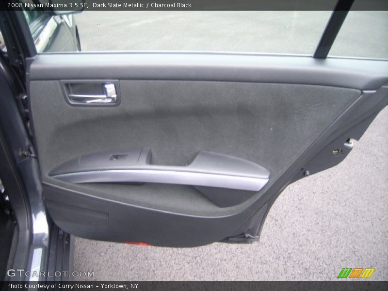 Dark Slate Metallic / Charcoal Black 2008 Nissan Maxima 3.5 SE